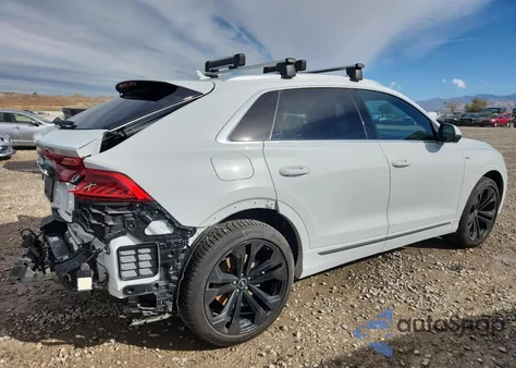 2021 Audi Q8 Premium Plus S-Line z USA, uszkodzony, nr VIN WA1EVAF13MD016361